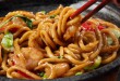Mongolian Shrimp with Udon Noodles