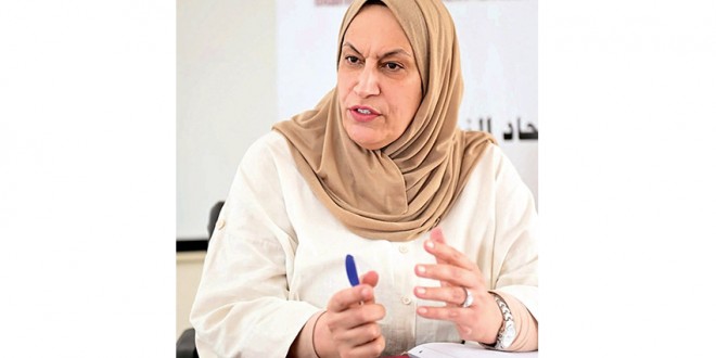 رئيسة‭ ‬الاتحاد‭ ‬النسائي‭ ‬البحريني